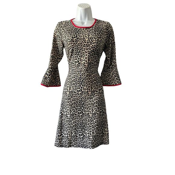 Jude Connally Animal Print Dress - Picture 1 of 9